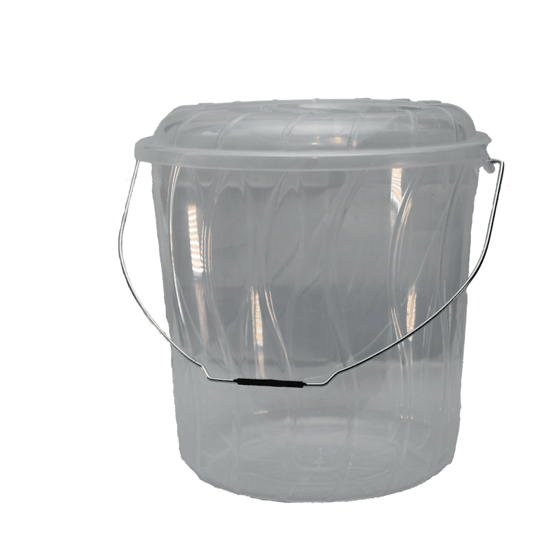 BUCKETS - NDOO SPIRAL CLEAR 15L